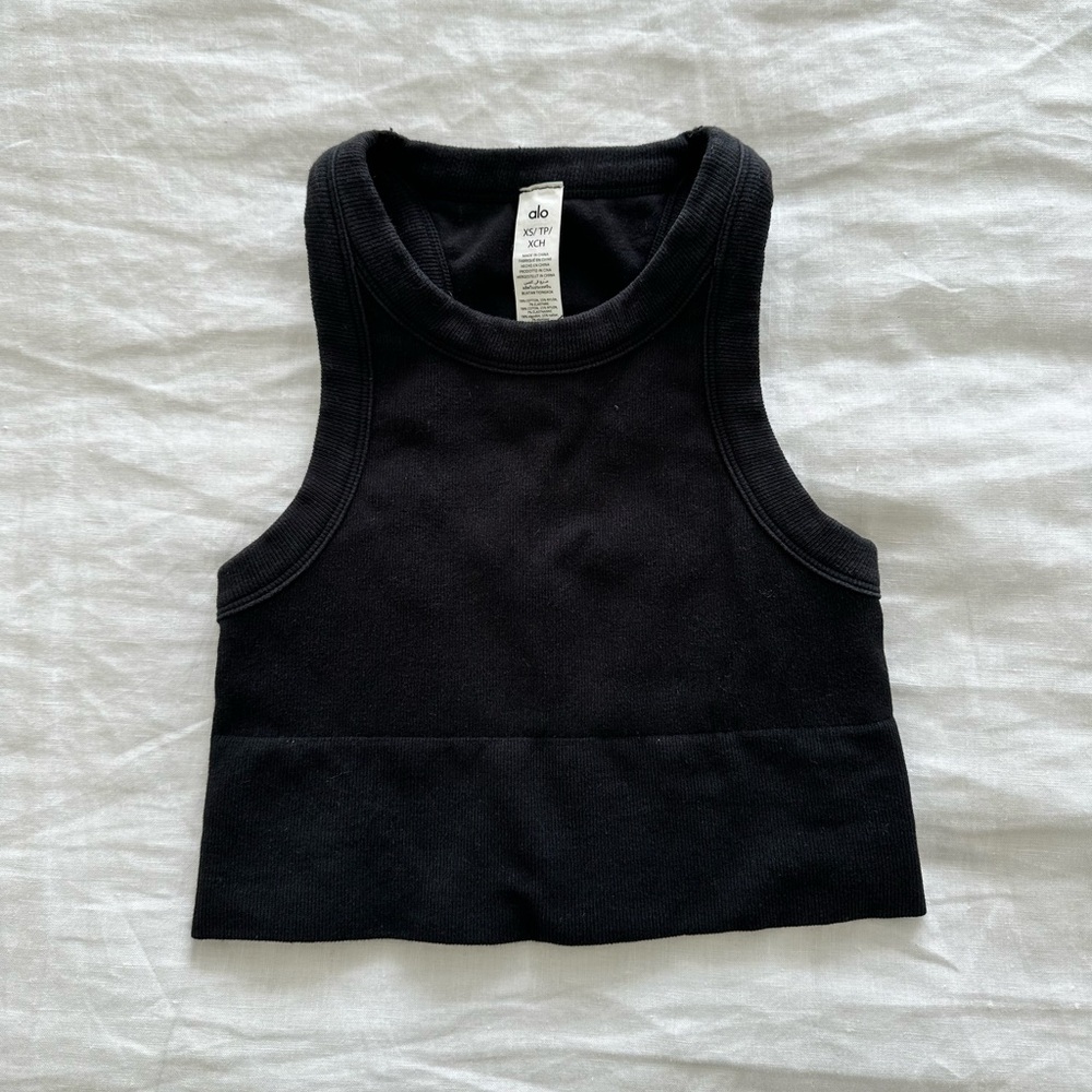 Alo Yoga Seamless Delight High Neck Bra